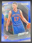 2024 Panini Prizm Black Basketball Blue Ice Jeremy Lin #295