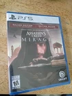 PS5 Assassins Creed Mirage Deluxe Edition
