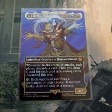 Kefka, Court Mage (0543) (Borderless) (Surge Foil) Final Fantasy Foil