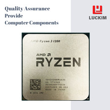 CPUAMD Ryzen 3 1200 CPU - Socket AM4 4 Cores 4 Threads 3.10GHz 2MB L3 Cache 65W.