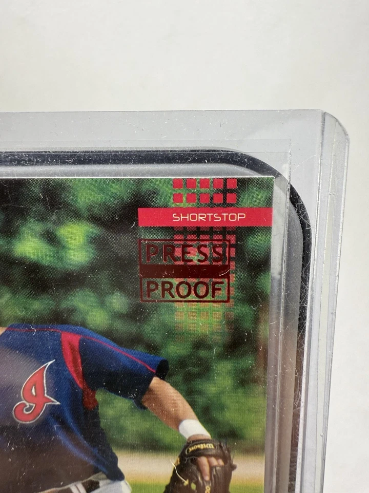 2005 Donruss #38 Ivan Ochoa The Rookies Press Proofs Red #/200 Indians (JT) - Image 2 of 4