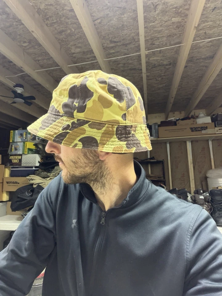ORIGINAL JONES Water Repellent Hat Cap X-Large Camo Thinsulate Gore-Tex USA Made - Image 4 of 4
