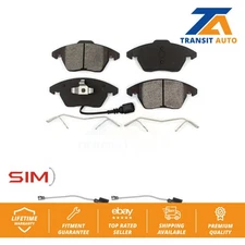 Front Semi-Metallic Brake Pad And Extra Wear Sensor Kit For Audi A3 Quattro Golf