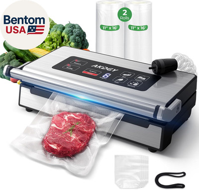 95Kpa Vacuum Sealer Machine，Upgraded Commercial Food Vacuum Sealer, 14-In-1 Func