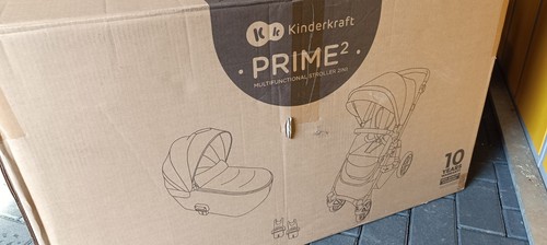 Kinderkraft Prime 2 Schwarz Kinderwagen Kombikinderwagen Sehr guter Zustand - Bild 16 von 16
