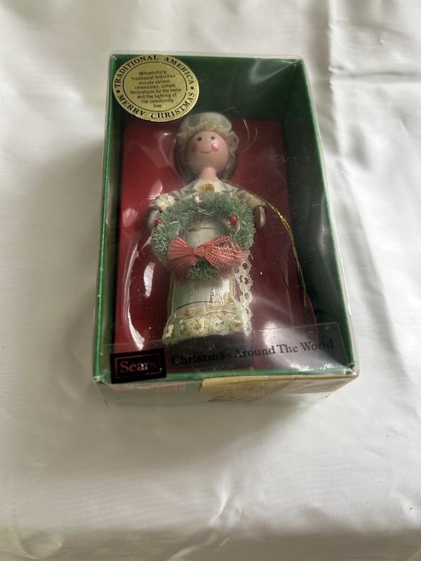 Vintage "Christmas around the World" ornament from Sears