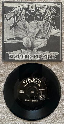 Seducer / Ethoriah   Electric Funeral / Broken Mirrors Split 7in Vinyl Record