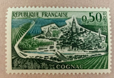 5A-Timbre France YT  1314 neuf **  année 1961 "cognac"