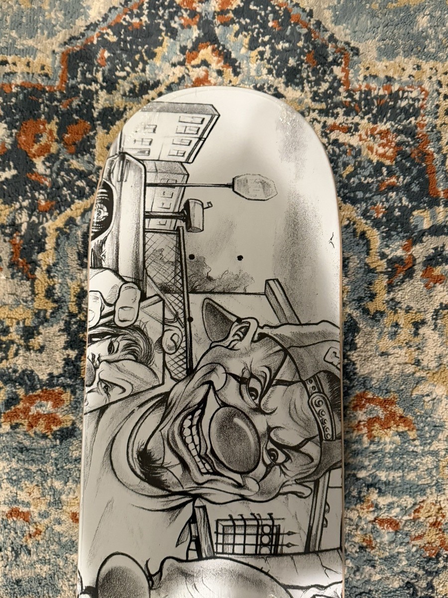 Supreme スケートデッキ ミスターカートゥン Supreme x Mister Cartoon Skateboard Deck,Black & White Color,New