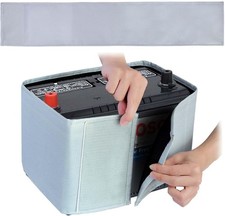 1PC 40"X7" Universal Car Battery Insulation Kit, Anti-Conductive Silver