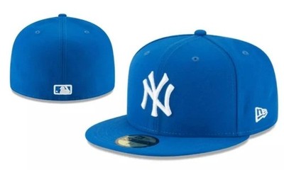 York Yankees Basic New 59fifty Fitted Hat NY Baseball Era Men's Cap Stitched BOX