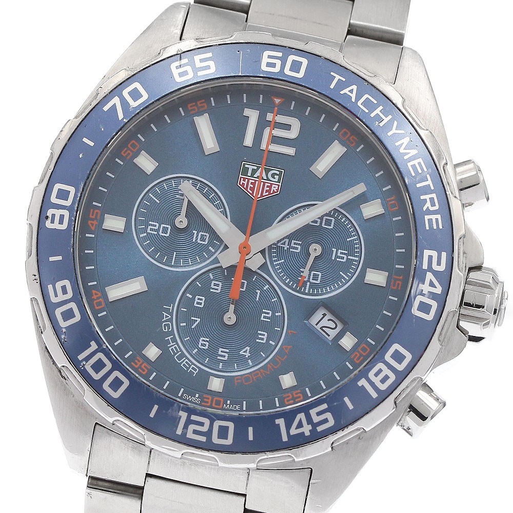 TAG HEUER Formula 1 CAZ1014.BA0842 Chronograph blue Dial Quartz Men's_975085