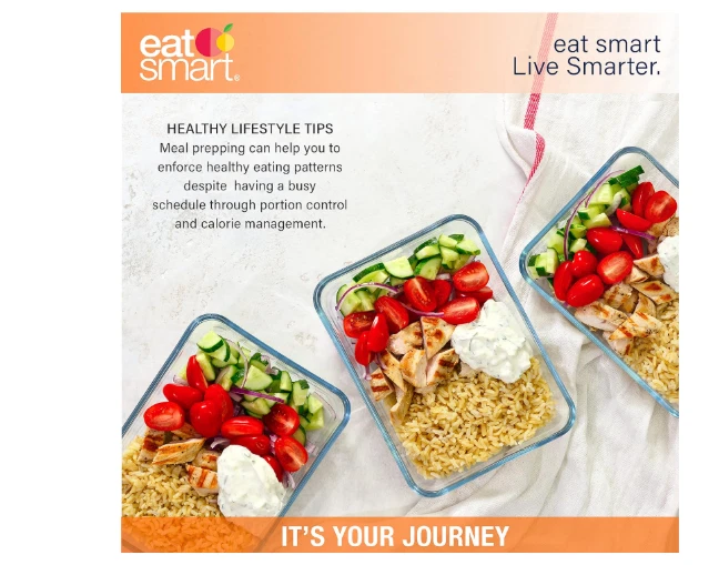 Báscula digital de cocina para alimentos Eat Smart 11 lb vidrio mensaje inspirador LCD Foto 3 de 4