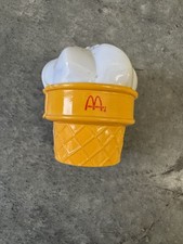1990 McDonald s Changeables Dino Transforming Ice Cream Cone toy Read Untested