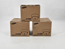 LOT of 3 NEW - SAMSUNG WISENET SND-5084N 1.3M WDR NETWORK DOME CAMERA