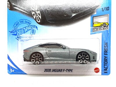 Hot Wheels 2020 Jaguar F-Type Silver Kids Model Diecast Toy Car