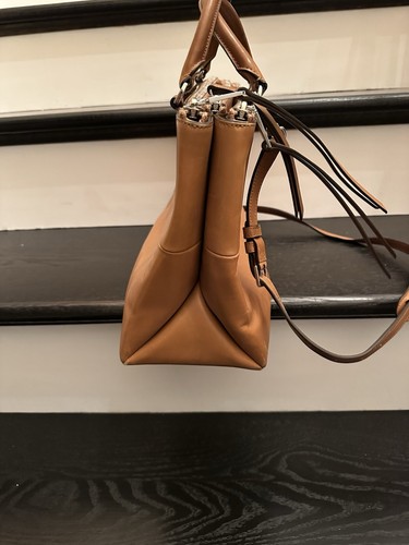 Coach Borough Handbag 30348 Color: Camel - Picture 7 of 16