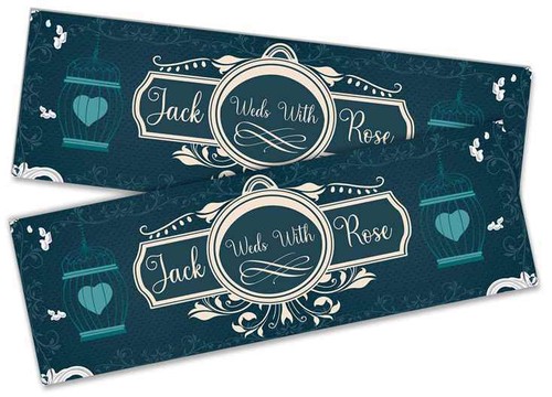 Personalised Wedding Banners Adults Party Decoration Marriage Gifts idea 201 - Picture 9 of 12