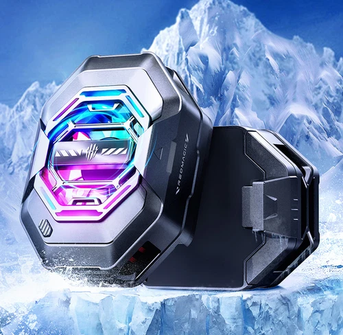 Nubia Red Magic 9 8s 8 Pro+ Pro Ice Cooler 4 Pro RGB 27W Back Clip Cooling Fan - Picture 3 of 10