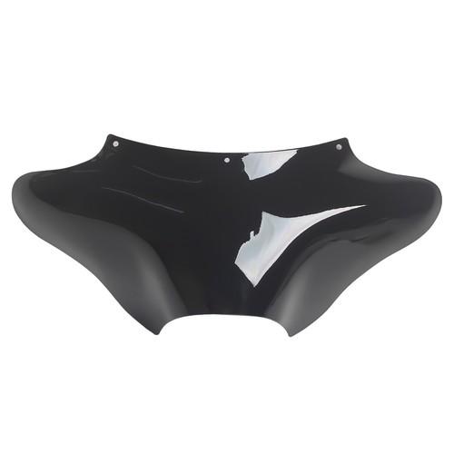 Vivid Black Batwing Front Outer Fairing For Harley Softail Touring Road King - Picture 2 of 9