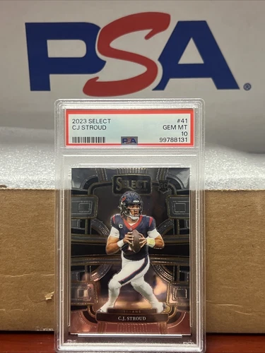 2023 Panini Select - Concourse #41 C.J. Stroud (RC) ❤️‍🔥PSA 10❤️‍🔥