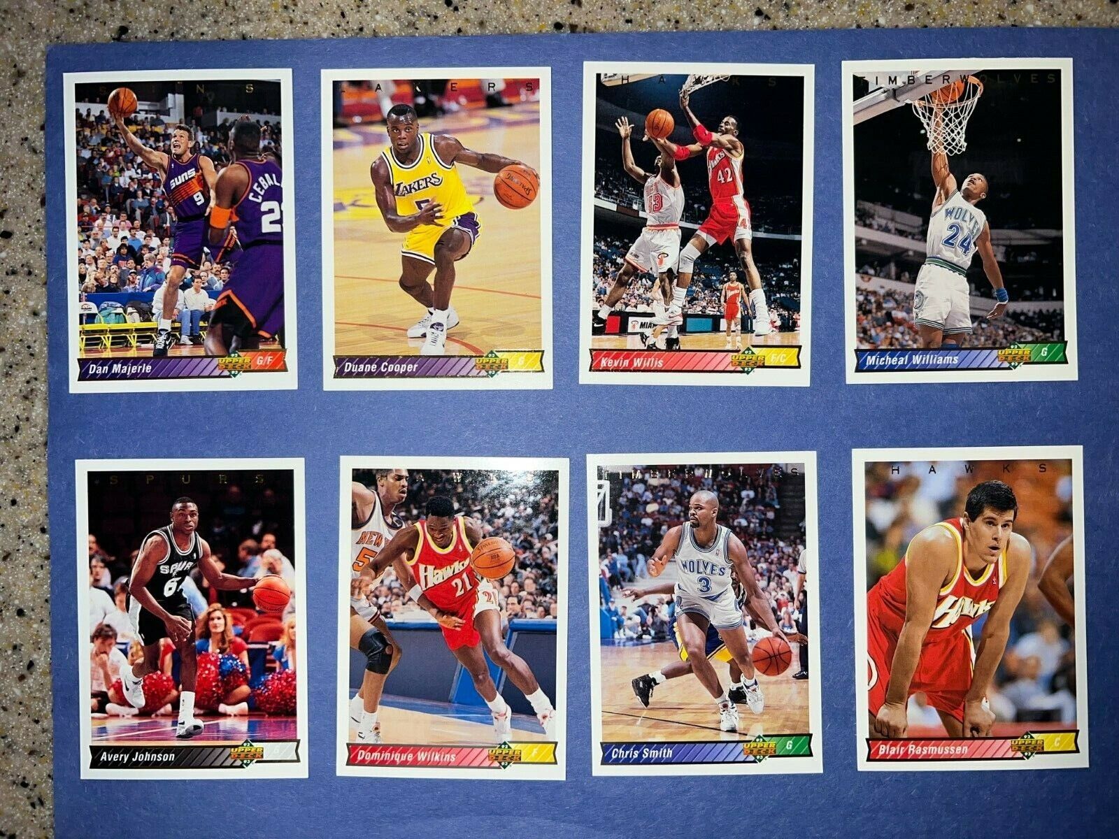 1992-93 UPPER DECK BASE BASKETBALL CARDS YOU CHOOSE 264-505 NBA CARD FREE  SHIP