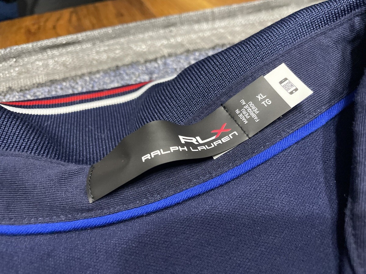 新品未使用 RLX RalphLauren DODICI FORTI ポロ M RLX Ralph Lauren Polo Shirt Mens Large Dodici Forti MMXXIII Golf