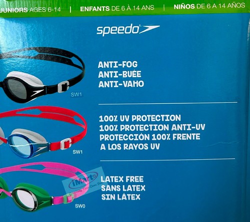 3x Speedo Junior Kids Unisex Swimming Goggles UV Protection Ages 6-14 New - Picture 2 of 2