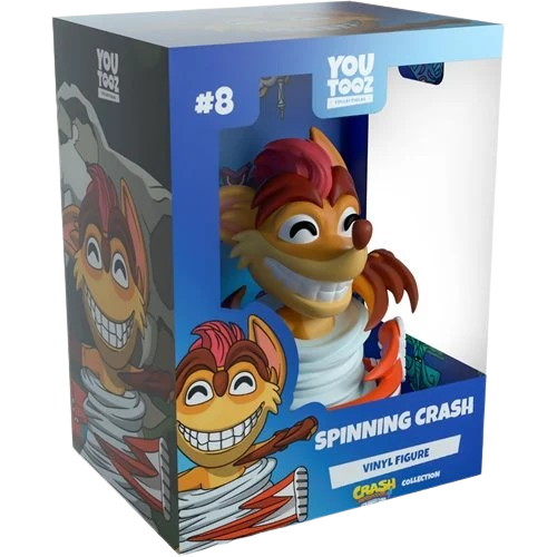 Crash Bandicoot Collection Spinning Crash Vinyl Figur #8 - Bild 1 von 2