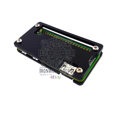 Black Raspberry Pi Acrylic Zero Case Shell Acrylic Case Protection Black Box M