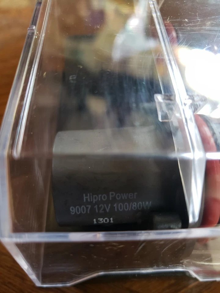 HIPRO POWER 9007 12V 100/80W #1301 SUPER WHITE HID HALOGEN HEADLIGHT BULBS - Image 2 of 2