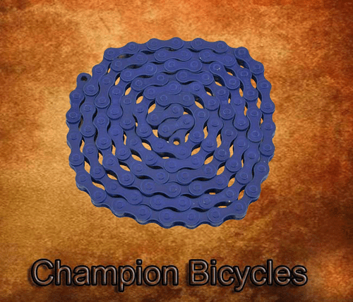 NEW!  KMC CHAIN 1/2X1/8X112 1/SPEED  (DIFFERENT COLORS) - Picture 5 of 13