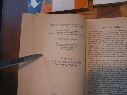 5-African Rhythms-Cry, The Beloved Country-African Prose-South Africa-Rive - Picture 16 of 17