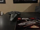LEGO Star Wars: Sith Infiltrator (7663) Mostly Complete Set w/ Book No Minifigs