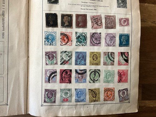 world stamps vintage strand album 344 sides 1d black x2 well populated 4000+ ST - 第 4/24 張圖片