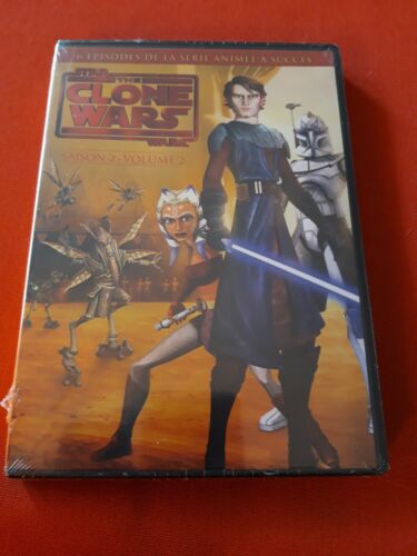 STAR WARS THE CLONE WARS SAISON 2 VOLUME 2 DVD NEUF PAL FR - Photo 1 sur 2