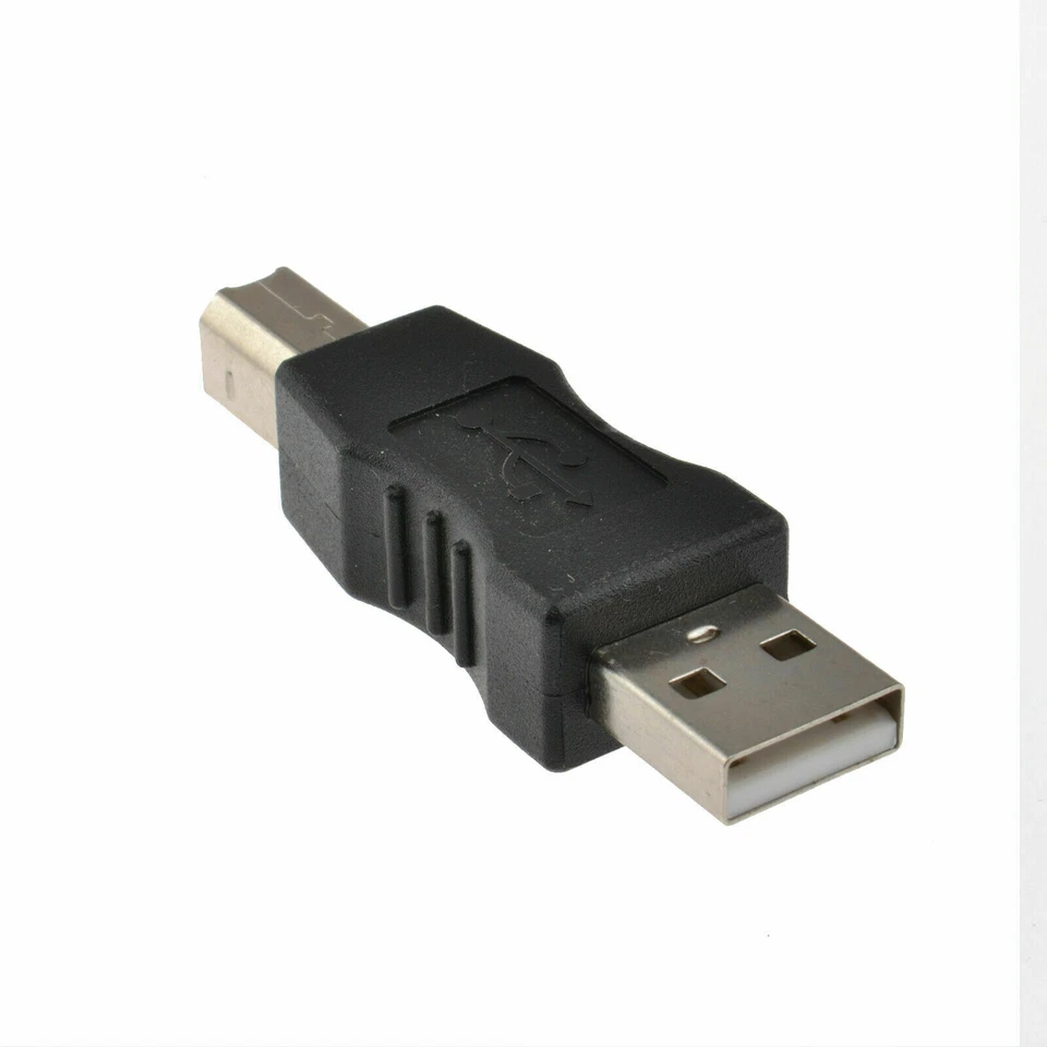 A Plug to USB B Printer Male Plug Converter Adapter Converter [005949] - Image 2 of 4