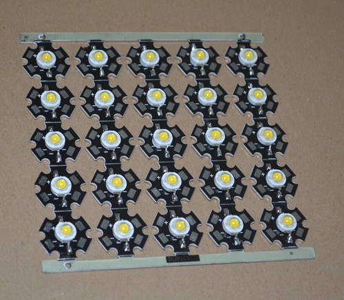 High Power 1W 3W 5W White Red Green Blue Light Beads LED Bulb 20mm Star Base - Picture 31 of 36