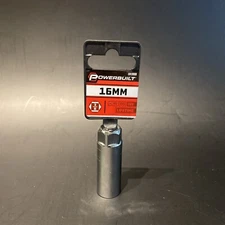 Powerbuilt 3/8 Inch  Drive 16 MM Spark Plug Socket - 643008