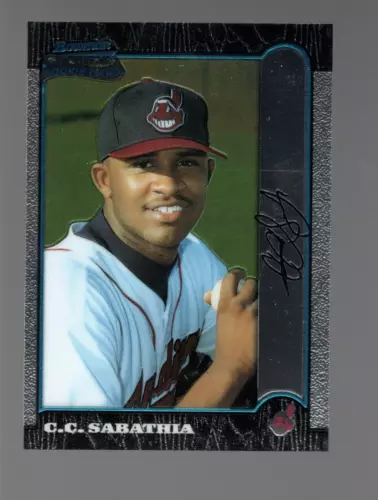 C.C. Sabathia 1999 Bowman Chrome #344 RC