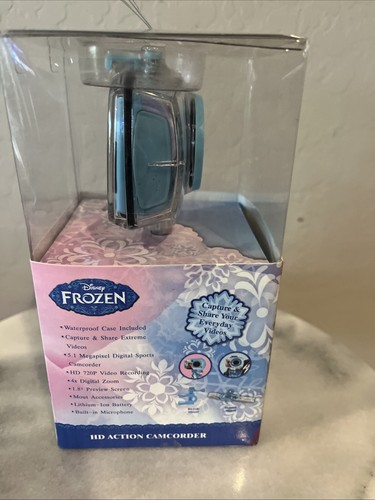 Disney Frozen Video camcorder HD 720P Bicycle Mount Waterproof Children NEW! - Picture 5 of 6