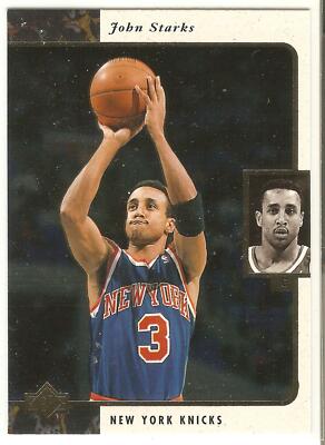 S*】様 NEW YORK KNICKS NBA HEAVYWEIGHT SAT John Starks SP 95-96 #92 New York Knicks Golden State