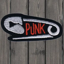 Punk Embroidered Patch — Iron On