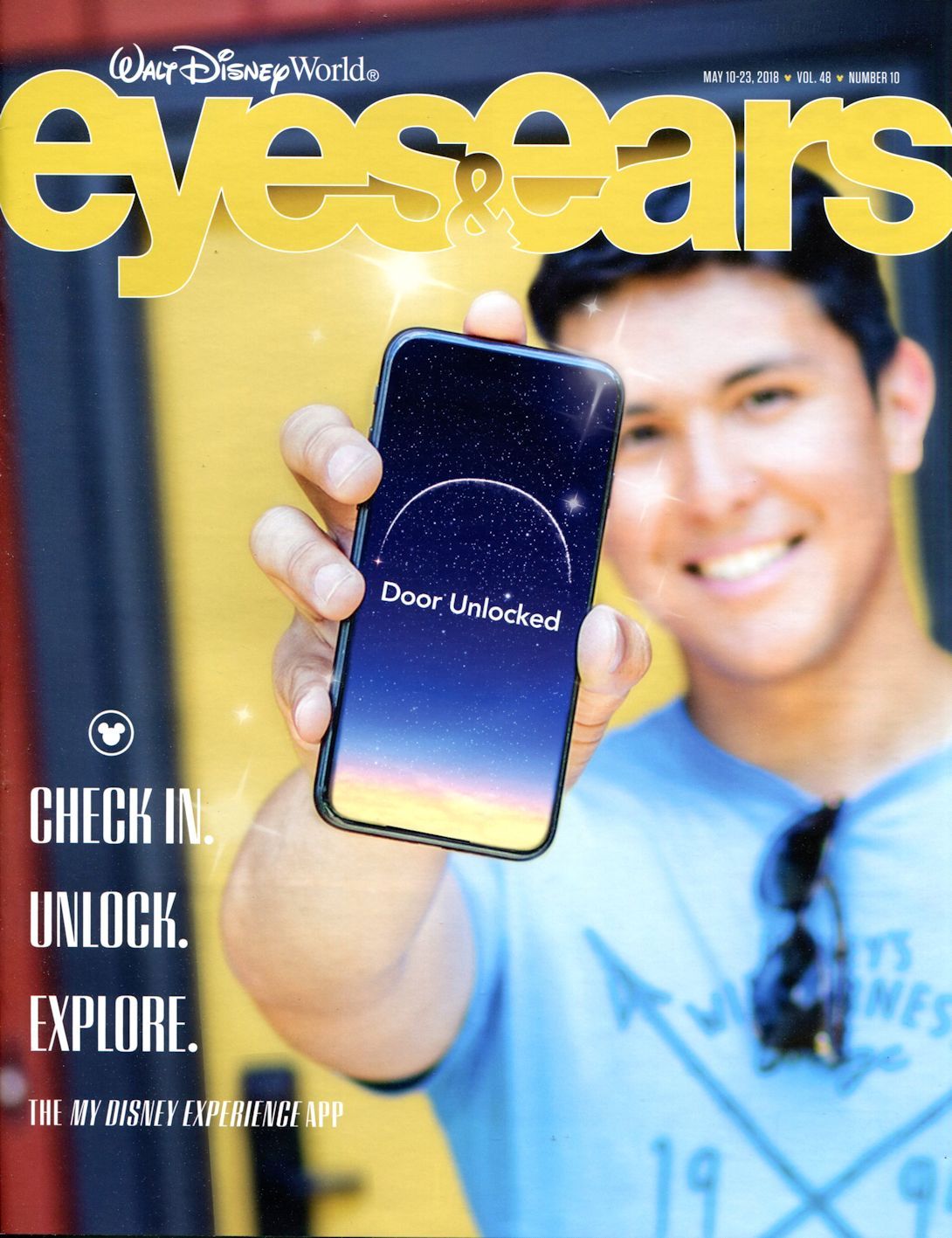 The My Disney Experience App - Cast Member Exclusive Issue Eyes & Ears |  eBay