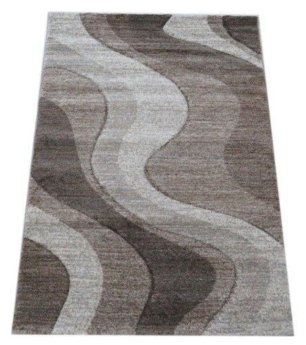 Tappeto moderno salotto soggiorno geometrico vari modelli 120x170cm Linea Oro - Foto 9 di 11