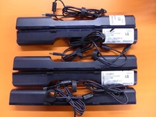  LOT OF 5 Dell Multimedia USB Wired Stereo Sound Bar Speaker AC511M XFDH2