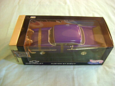 HOTWHEELS 57’ CHEVY 1:18 1 18 Hot Wheels 1957 Chevy Custom Blue # for sale online | eBay