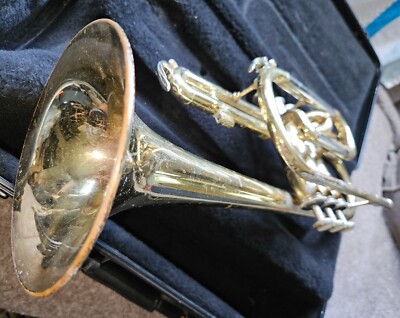 Yamaha YCR-231 cornet. Japan. Good cond, miss finger-hook. | eBay