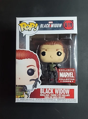Funko Pop! - Black Widow #619 - Marvel Collector Corps Exclusive