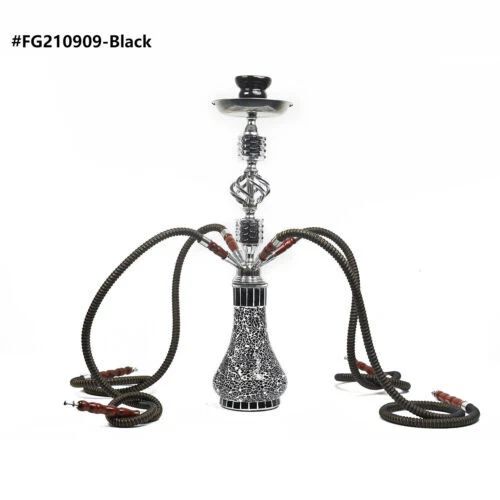 Elegant Fine Large 52cm Shisha Hookah Four Hose Handmade Traditional Gift XMAS - Picture 53 of 55